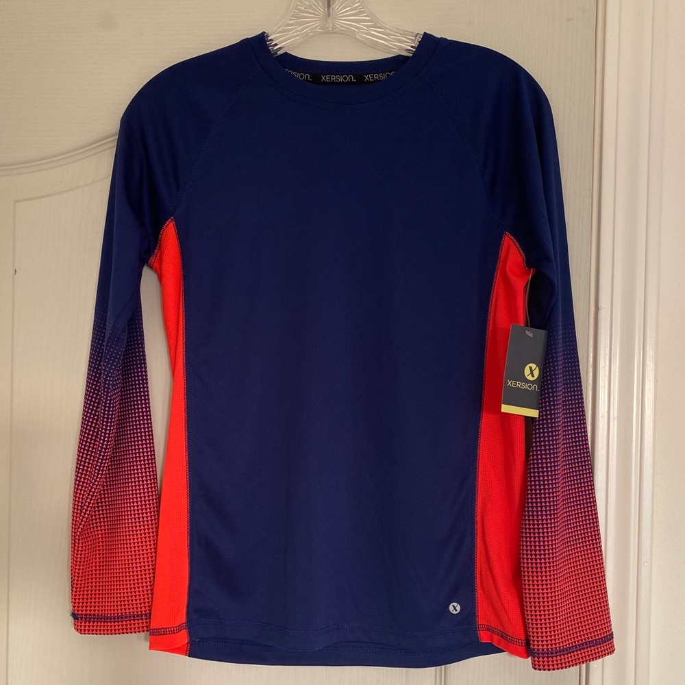NWT Boys L 14/16 Long Sleeve Quick-Dry Active Wear